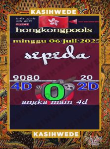 Syair HK 7 Juli 2025